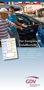 Informations-Broschüre zum Europäischen Unfallbericht